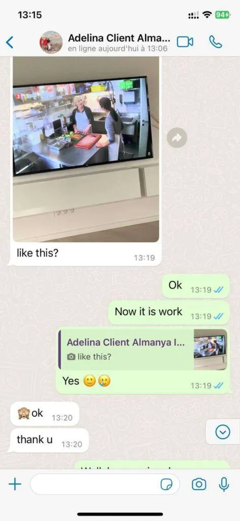 Renouvellement d'abonnement IPTV annuel via WhatsApp
